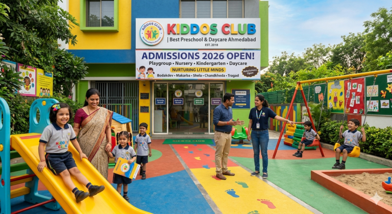 Best Preschool & Daycare Ahmedabad Admissions 2026 Kiddos Club